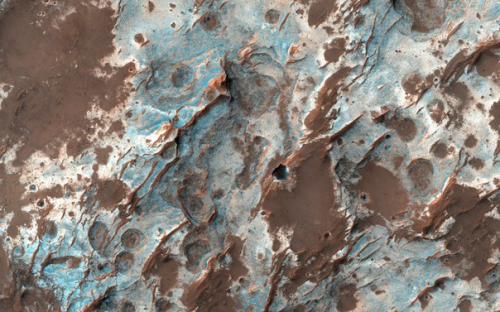 Фотографии высокого качества с камеры Hirise марсианского аппарата MRO. 01