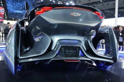 Автомобиль будущего.  Chevrolet - FNR: электрошок разума. 02