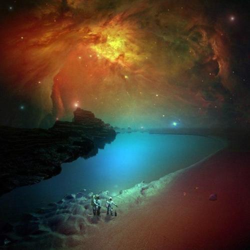 Завораживающие Арты туманностей и галактик. 06