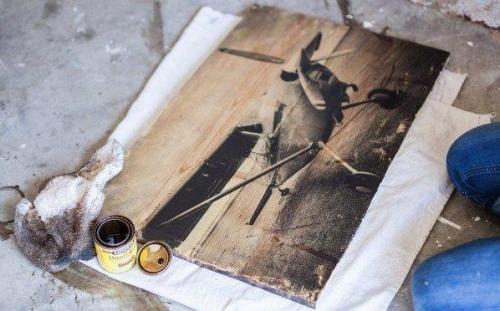 Как перенести фотографию на ДЕРЕВО. 04 Как перенести фотографию на ДЕРЕВО. 04