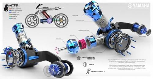 Концепт мотоцикла на воде. 01 Концепт мотоцикла на воде. 01