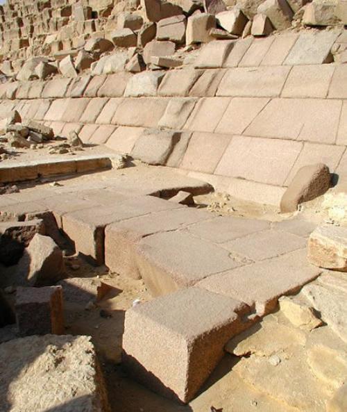 Удивительная пирамида микерина в Гизе. 04 Удивительная пирамида микерина в Гизе. 04