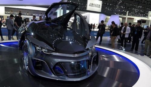 Автомобиль будущего.  Chevrolet - FNR: электрошок разума. 01