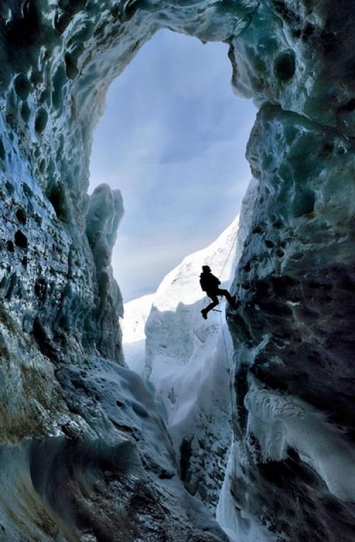 Ледяные пещеры ледника горнер. 06