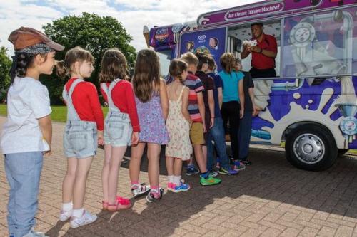 В Британии в продажу поступило уникальное нетающее мороженое.