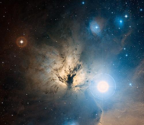 Огненная туманность в инфракрасном свете. 01 Огненная туманность в инфракрасном свете. 01