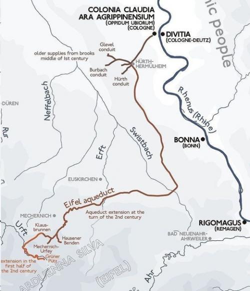 Акведук айфель: невероятное сооружение древнеримских инженеров в Кёльне. 04 Акведук айфель: невероятное сооружение древнеримских инженеров в Кёльне. 04