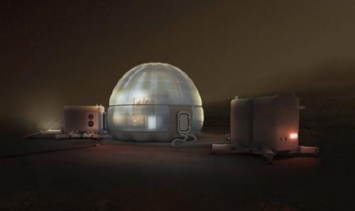 Жилищем первых марсианских поселенцев может стать иглу. 02