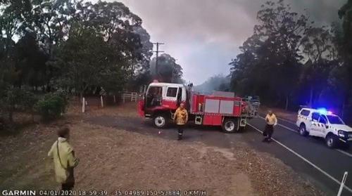 Как быстро распространялись пожары в Австралии. 01