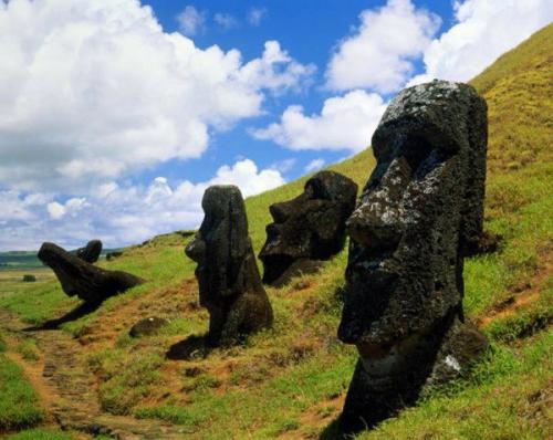 Неразгаданная тайна письменности жителей острова пасхи.
