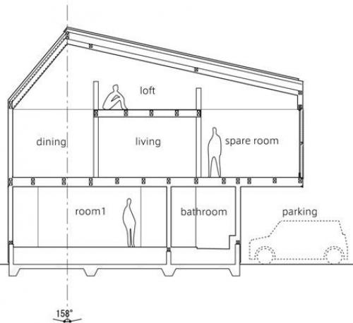 Как удобно поместиться на 29 кв метрах? 09