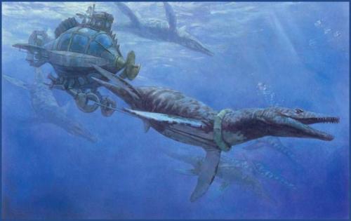 Динозавры у гигантов древности домашними животными были. 05