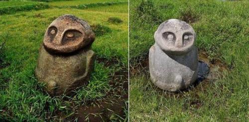 Необычные каменные истуканы сулавеси. 05