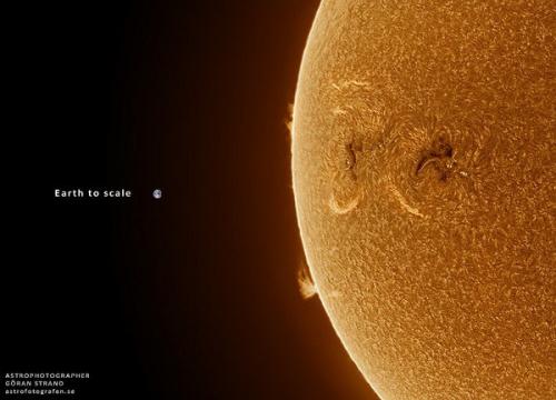Танцы протуберанцев.  ( Астрономия@Science_Newworld). 08
