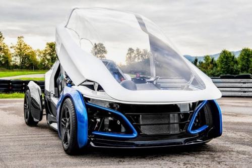 Сверхлегкий родстер с кузовом из пены обещает запас хода 400 км на одном топливном элементе. 04