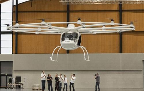 Немецкие конструкторы летающий волокоптер создали.
