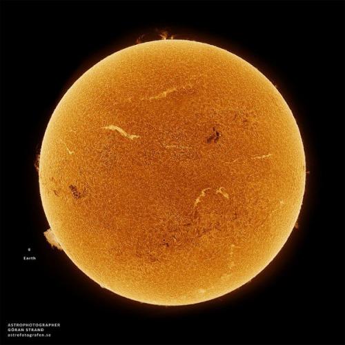 Танцы протуберанцев.  ( Астрономия@Science_Newworld). 09