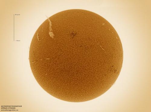 Танцы протуберанцев.  ( Астрономия@Science_Newworld). 01