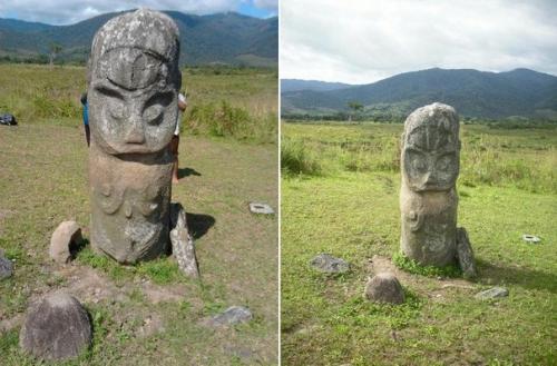 Необычные каменные истуканы сулавеси. 06