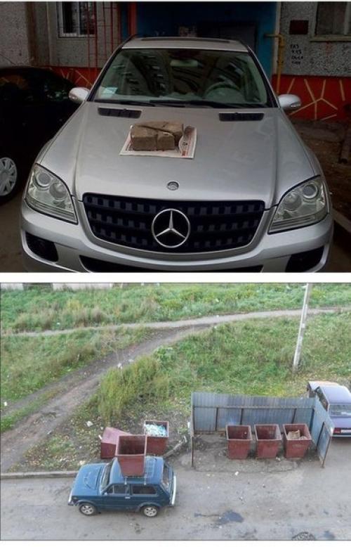 Народный штраф за неправильную парковку. 07