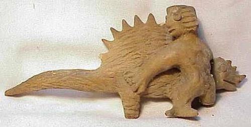 Динозавры у гигантов древности домашними животными были. 01