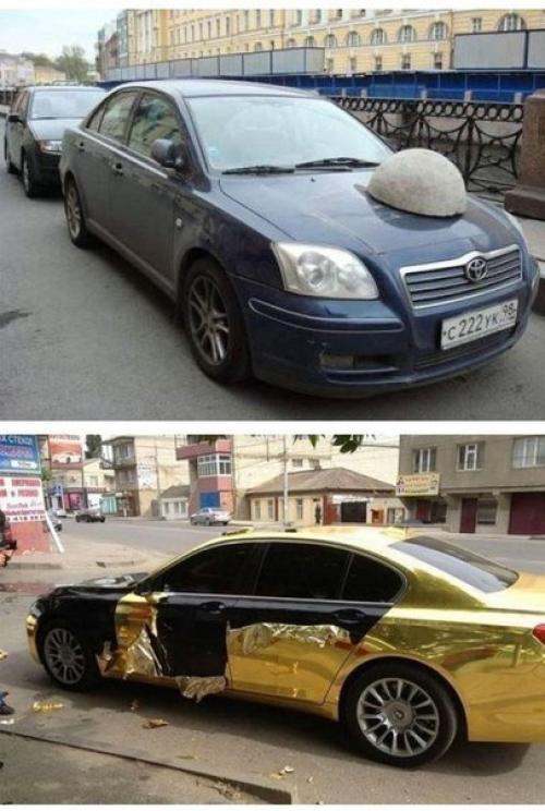 Народный штраф за неправильную парковку. 05