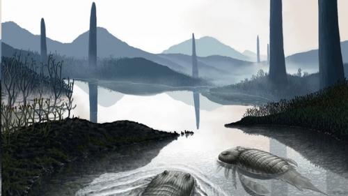 Прототакситы - первые цари суши. 01