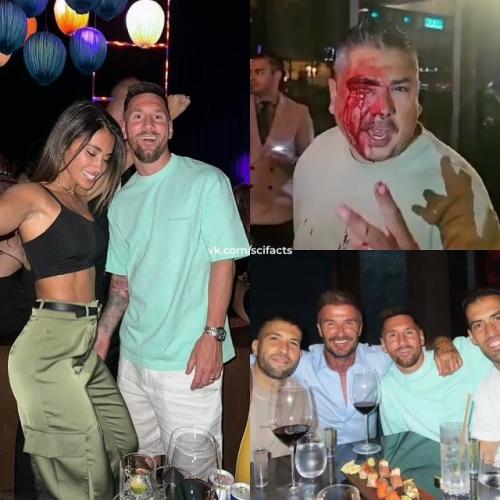 В Майами посетителя ресторана избили за намерение сфотографировать месси и Бекхэма.

