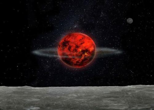 Планетологи выяснили, почему луна вращается под Градусом к земле.