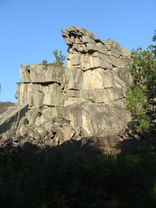 Алтай: мегалиты горы синюха. 03