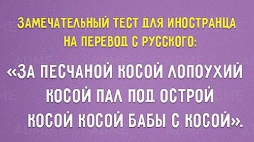 Любопытные факты о русском языке. 04