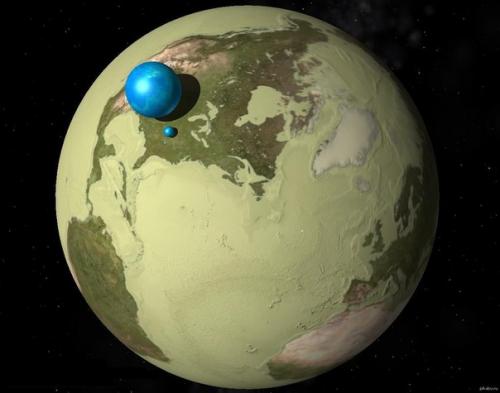 Объяснено происхождение воды на Земле.

