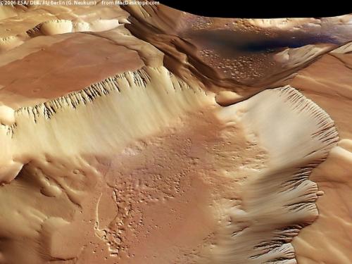 Гигантская система каньонов на марсе - долины маринер. 09 Гигантская система каньонов на марсе - долины маринер. 09