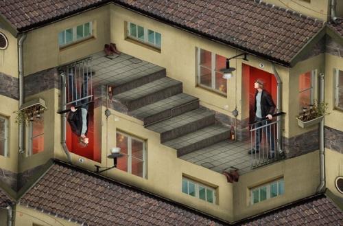 Эрик йоханссон (Eric Johansson) - прославленный шведский фотохудожник, превращающий обычные снимки в Театр Абсурда. 03