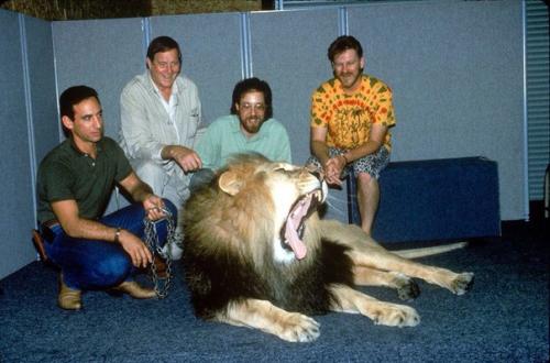 Художники студии Disney во время работы над мультфильмом Король Лев, 1993 год. 02