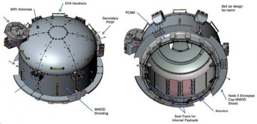 На МКС установили новый шлюзовой модуль. 01
