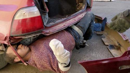 Живые Находки на испанской границе.