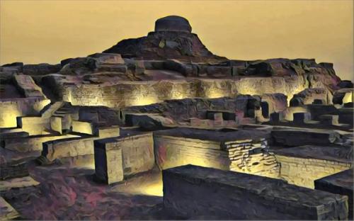 Заброшенный древний город мохенджодаро, из которого пропали все жители. 05 Заброшенный древний город мохенджодаро, из которого пропали все жители. 05