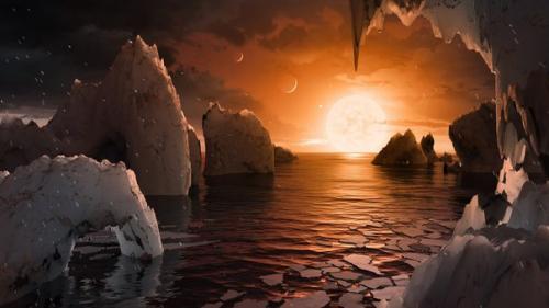 Астрономы открыли 7 планет в системе Trappist - 1, вращающиеся в обитаемой зоне. 02