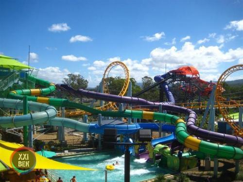 В Сиднее открылся один из самых больших аквапарков - аквапарк Wet 'n' Wild. 04