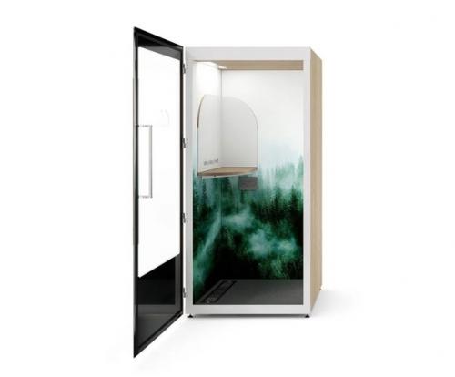 Идеально для офисов: разработана Кабинка Тишины и Спокойствия. 02