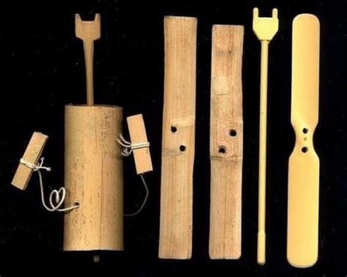 Бамбуковый вертолет - древнейший летательный аппарат. 01