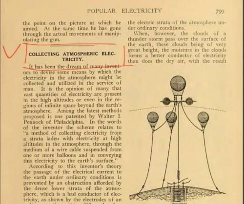 Атмосферное электричество в научных журналах прошлых веков. 
