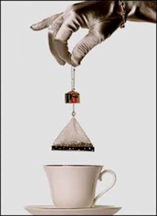 Самый дорогой в мире чайный пакетик создали английские ювелиры в честь 75-летия чайной компании PG. 01