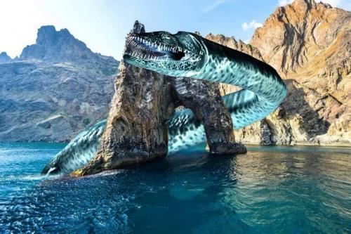 Карадагский змей.  Свидетельства о мезозойском ящере в чёрном море. 01