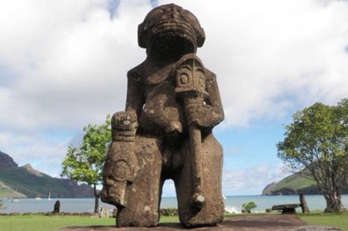 Загадка каменных статуй острова нуку - Хива. 01 Загадка каменных статуй острова нуку - Хива. 01