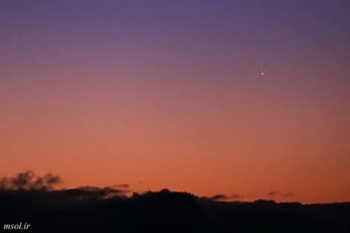 6 апреля состоялось покрытие луной Венеры.