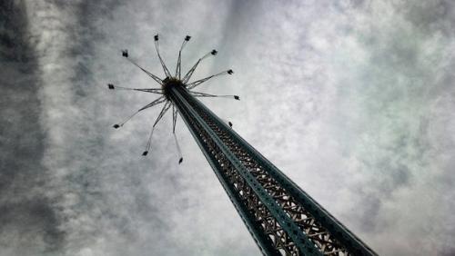 Самая высокая в мире цепочная карусель, Австрия, вена. 01