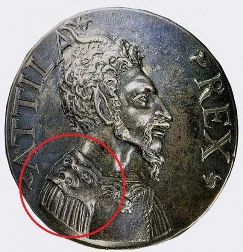 Необъяснимые маски на плечах у правителей старого и нового света. 01