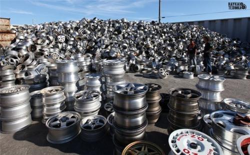 Свалки автомобилей в Японии. 06